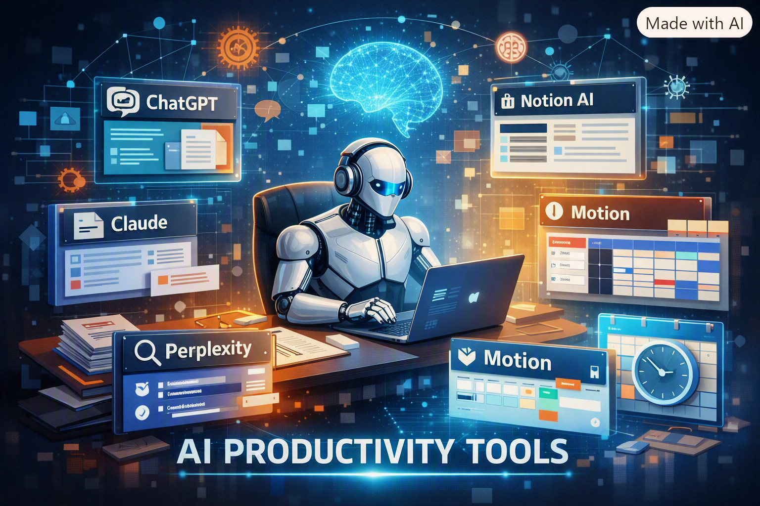 top 5 ai productivity tools